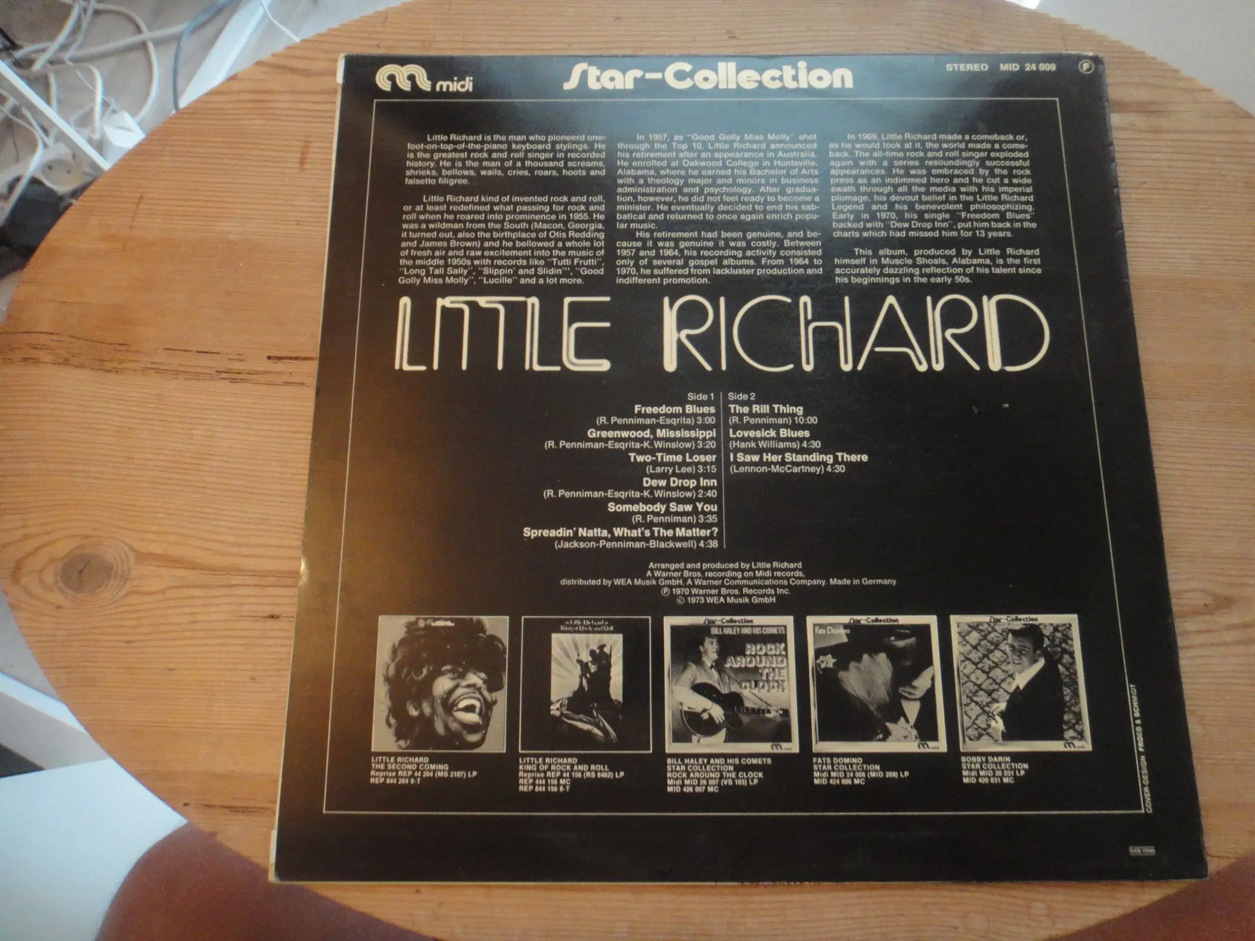 LP - Little Richard - Star Collection i god stand