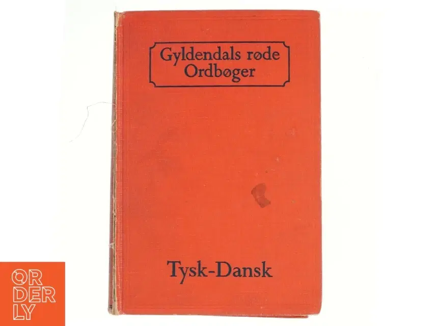 Tysk-dansk ordbog fra Gyldendal