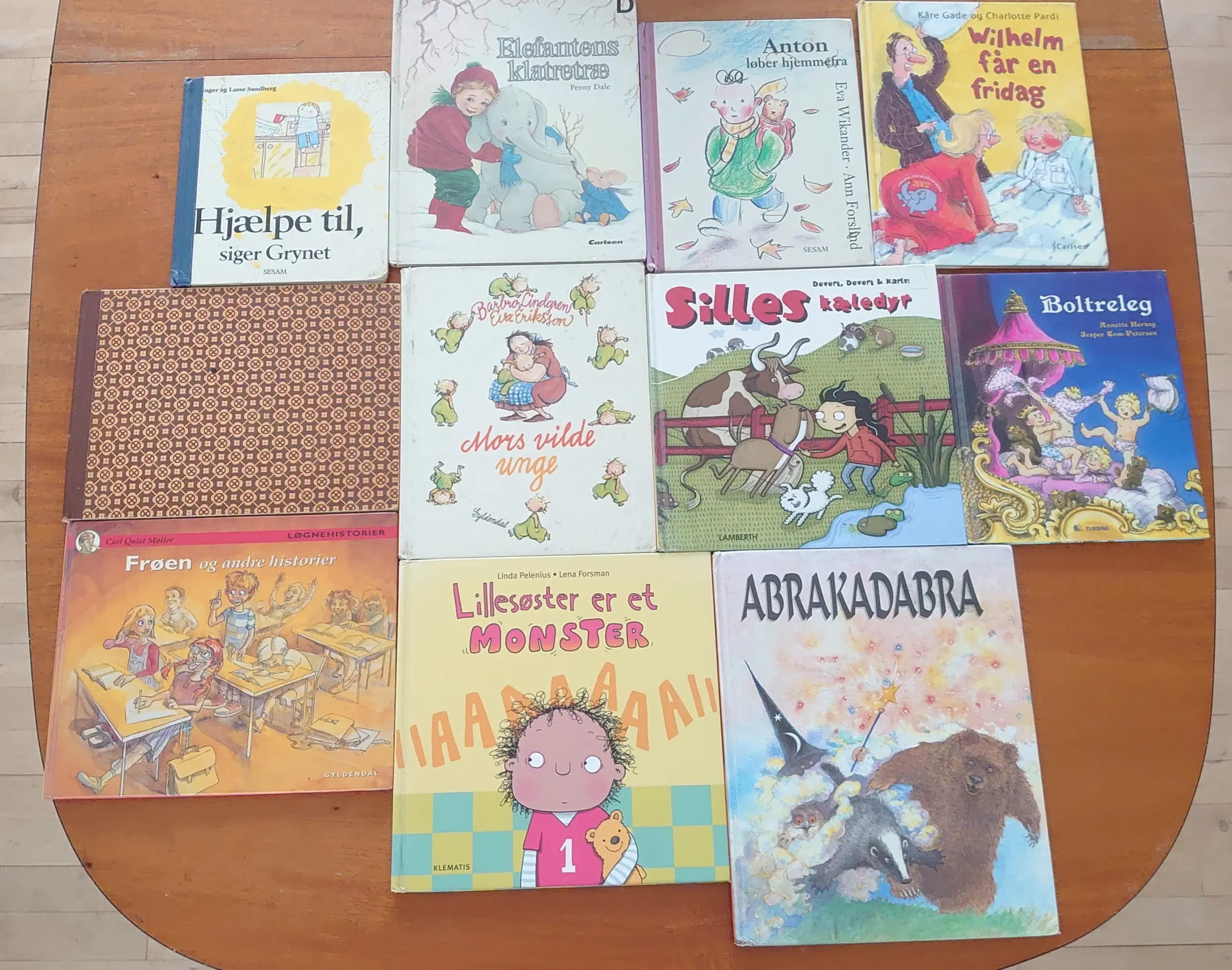 11stk børne billedbøger Alle udgåede bibliobøger