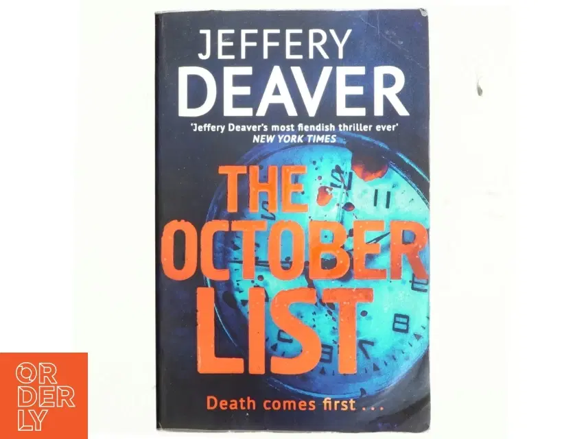 The October List af Jeffery Deaver (Bog)