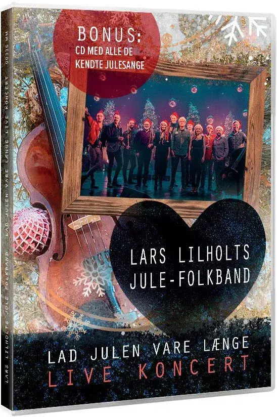 Dvd + Cd ; LARS LILHOTS Jule-Folkband ; Ny !