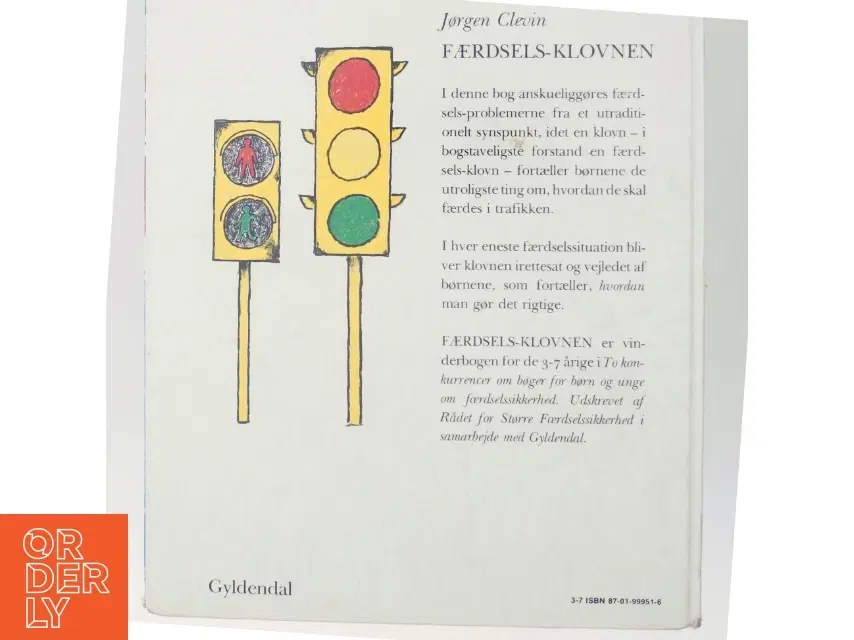 'Færdsels-klovnen' af Jørgen Clevin (bog) fra Gyldendal