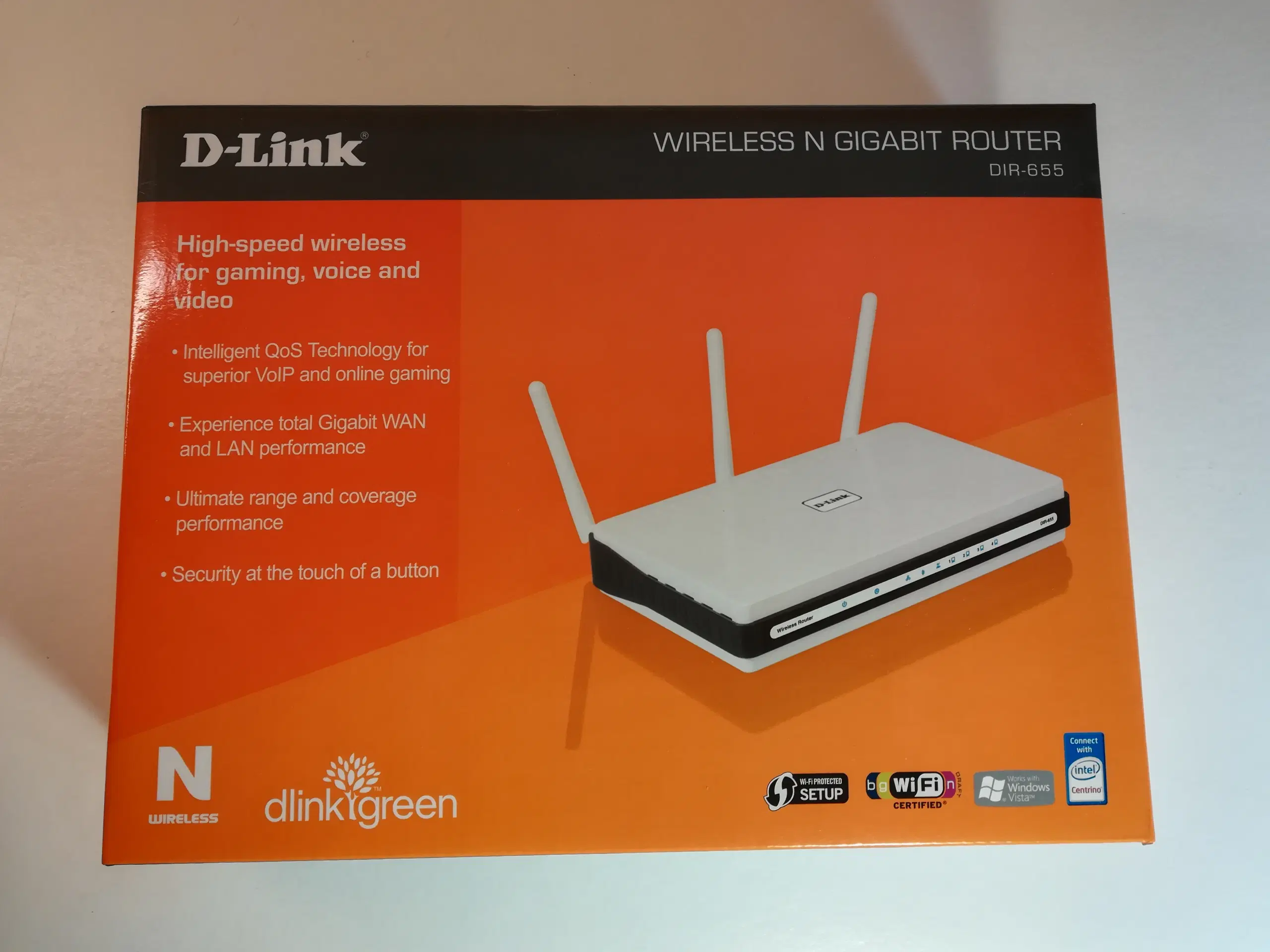 D-Link Wireless N Gigabit router DIR-655