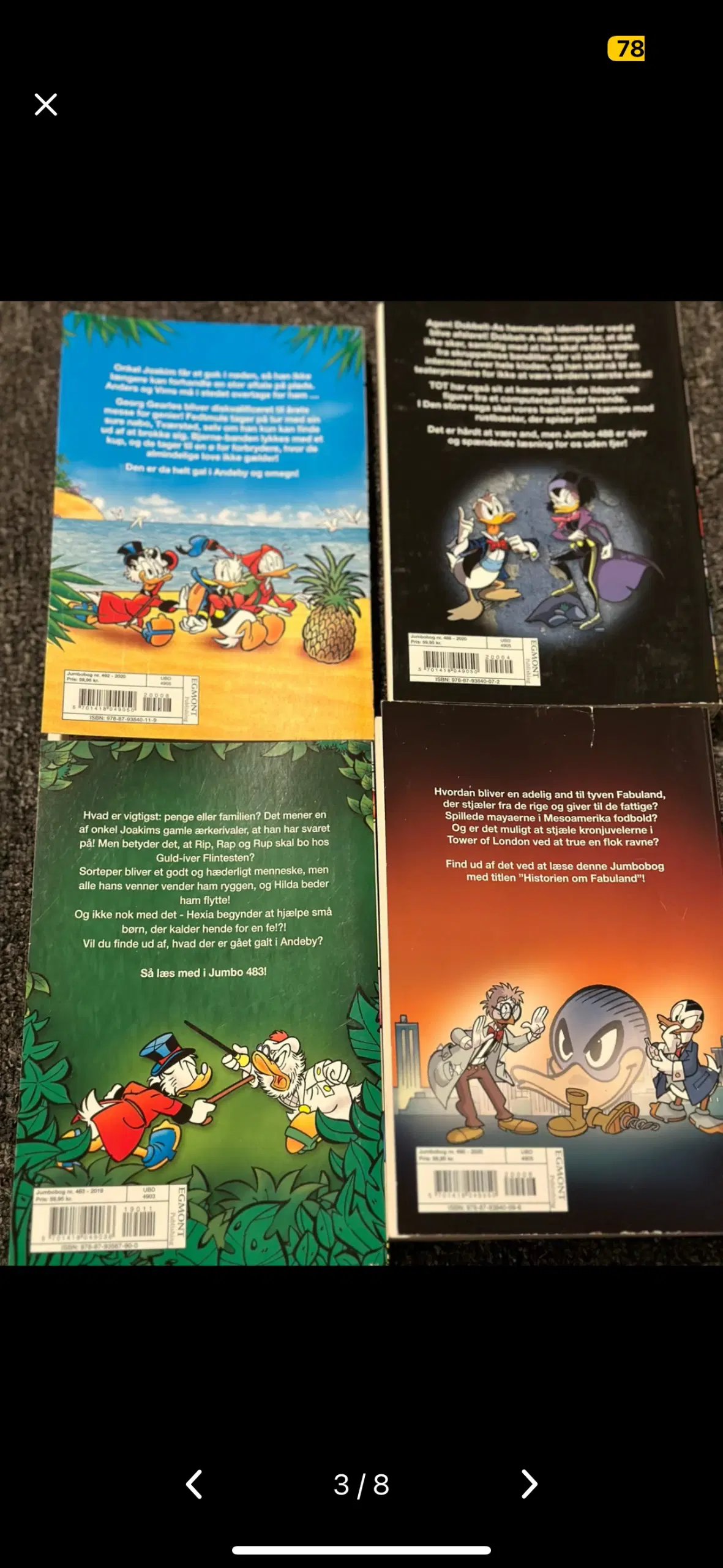 Jumbo bøger Walt Disney