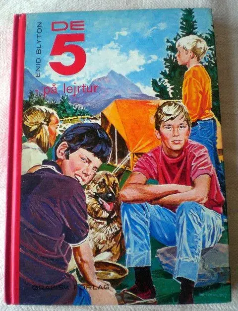 Enid Blyton - De 5 på lejrtur