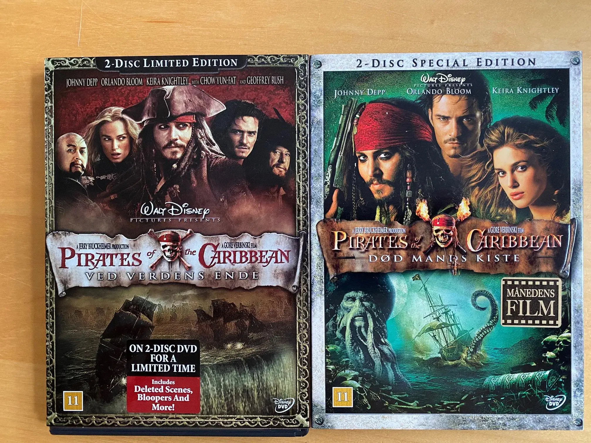 DVD Pirates of the Caribien