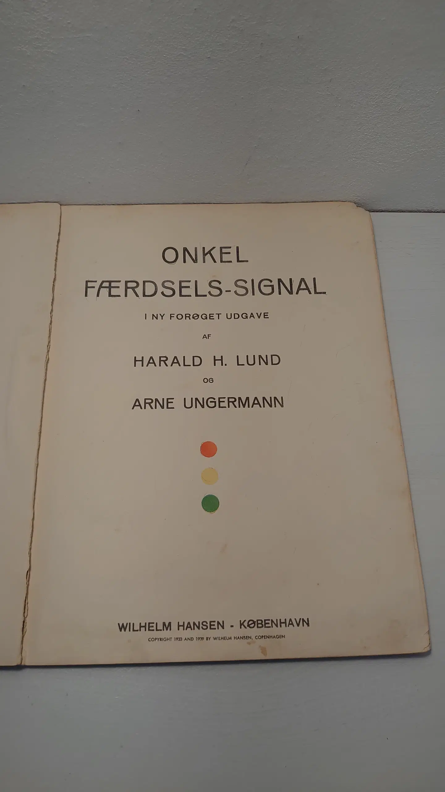 Harald H Lund:Onkel Færdsels-SignalillUngermann