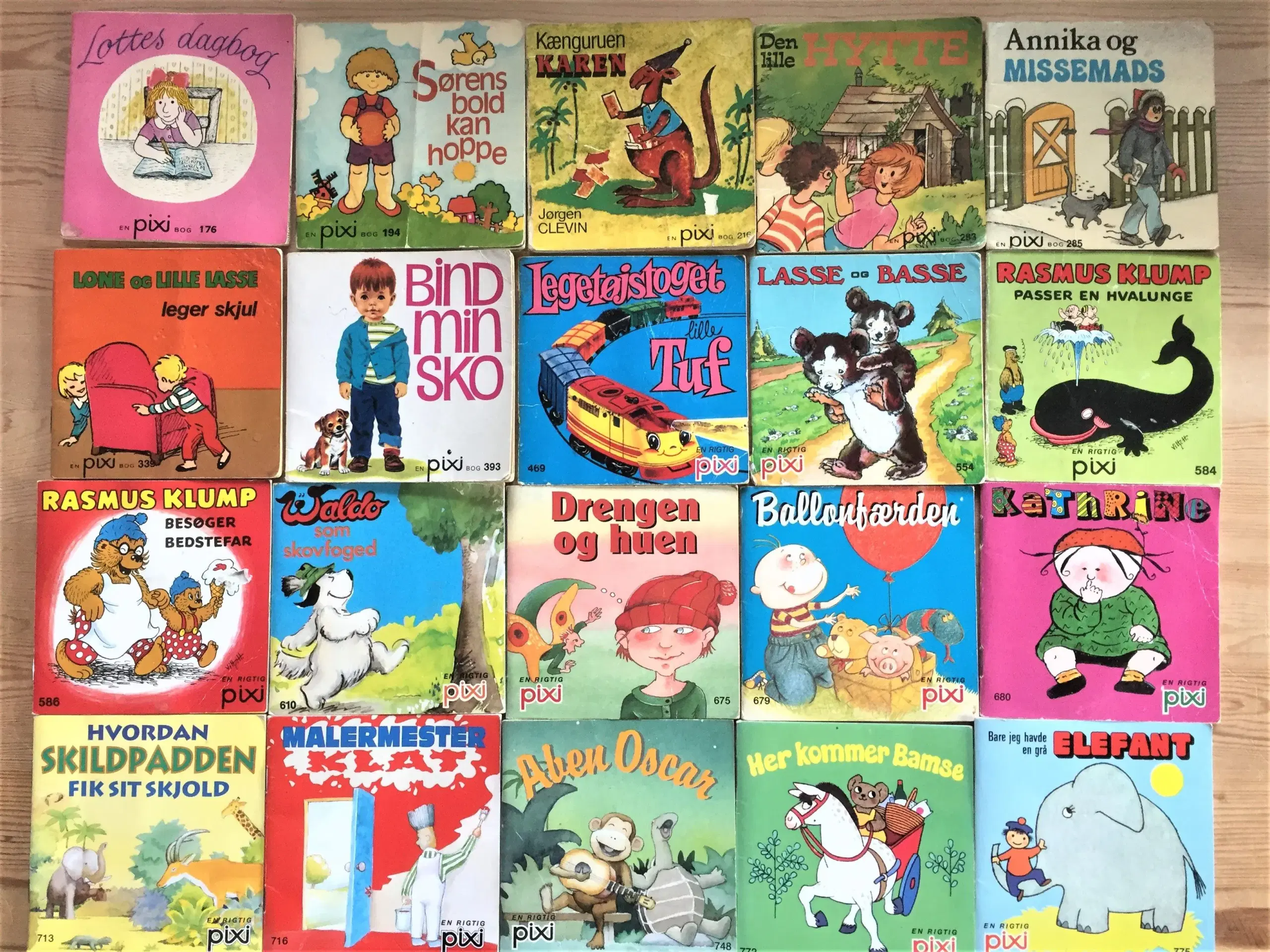 SUPERTILBUD: Masser af Pixi bøger 4 kr pr stk
