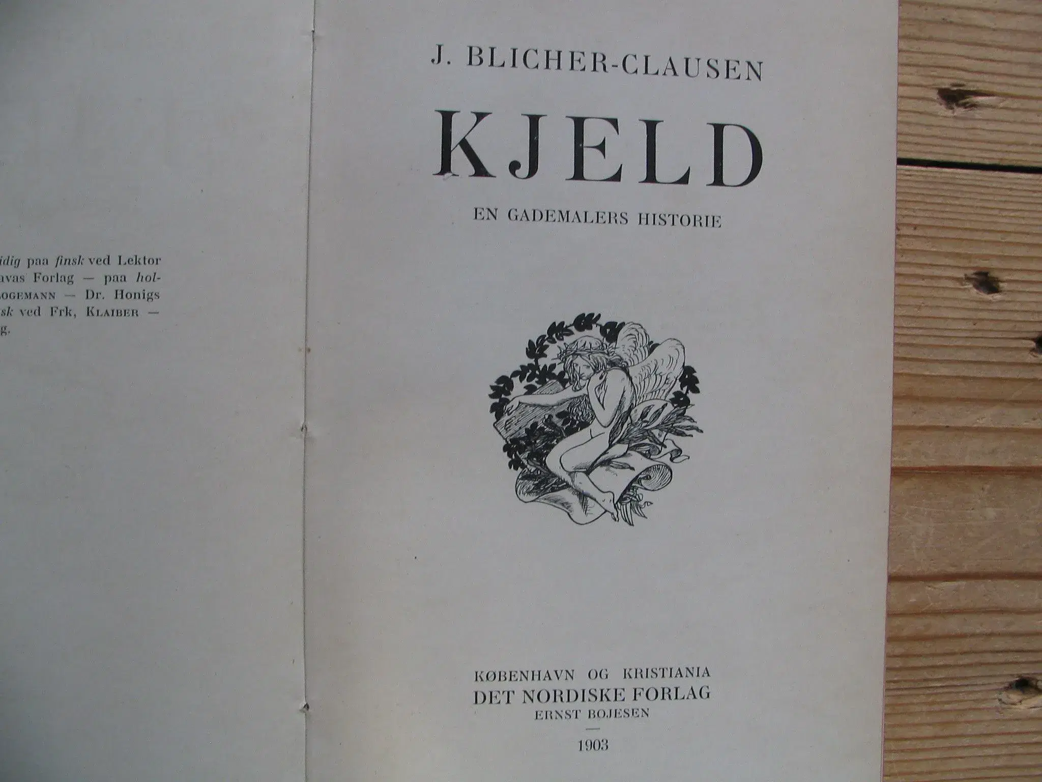 Kjeld En Gademalers Historie fra 1903