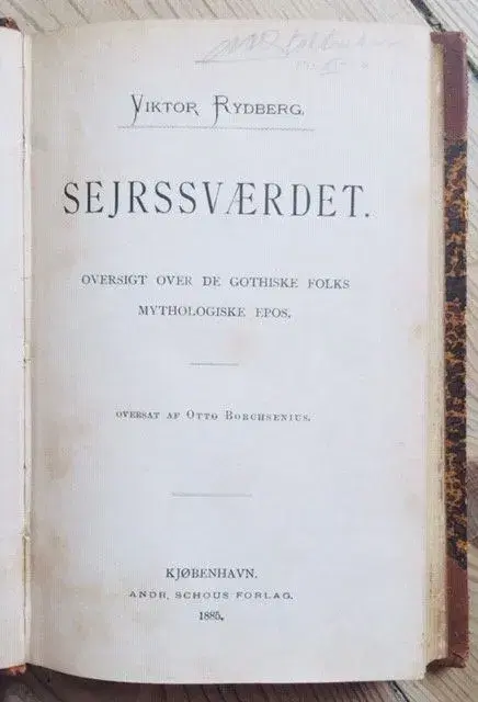 Sejrssværdet (1885) af Viktor Rydberg