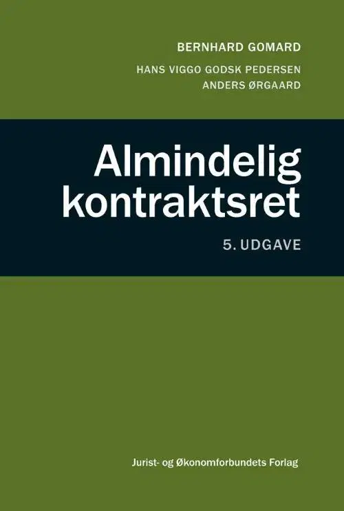 Bog: Almindelig kontraktsret