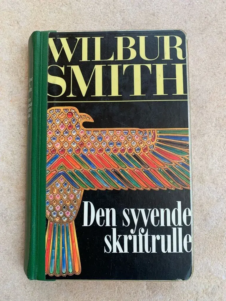 Den syvende skriftrulle af Wilbur Smith bog