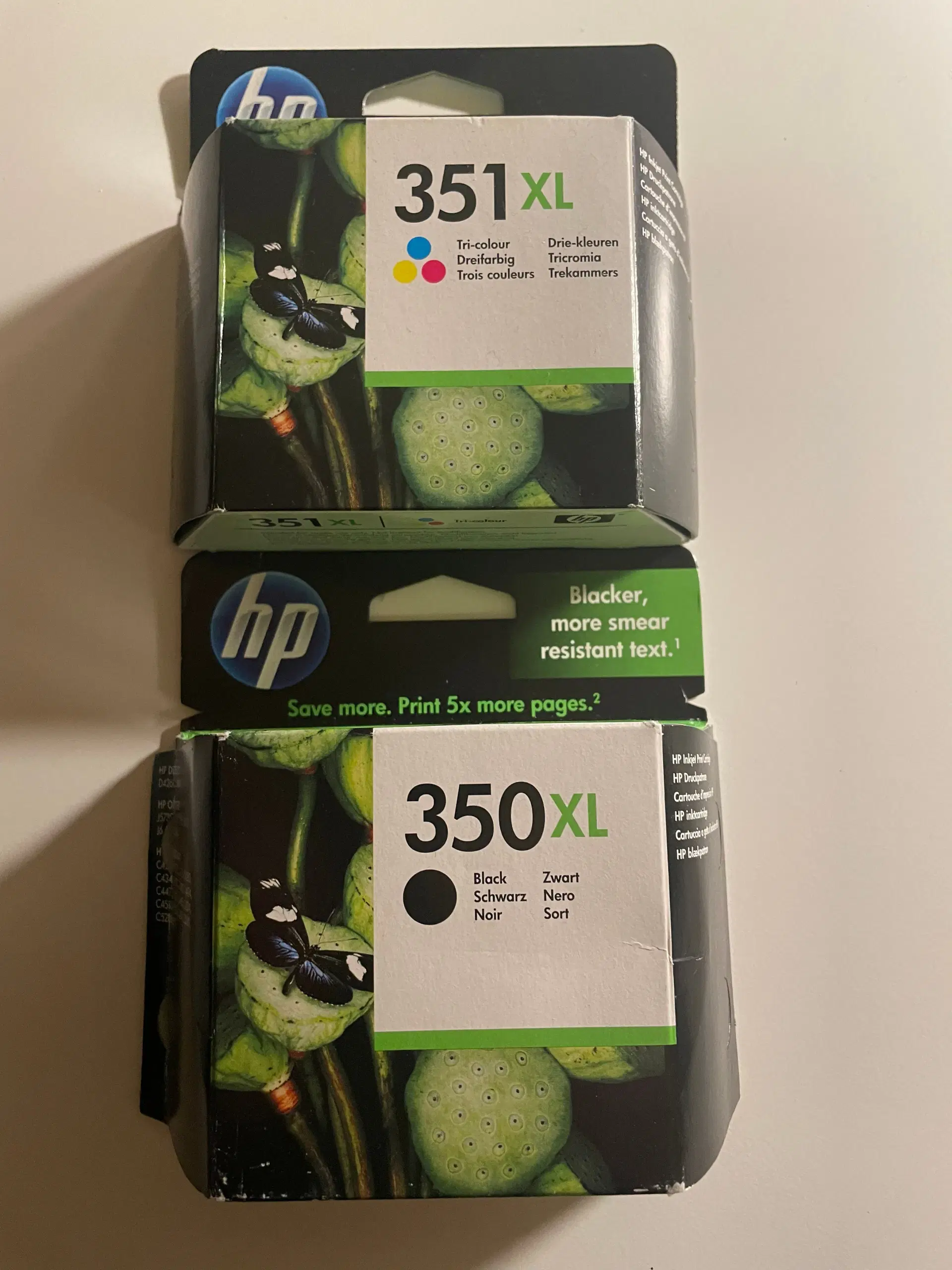 HP Inkjet Print Cartridge 350 xl 580 siders