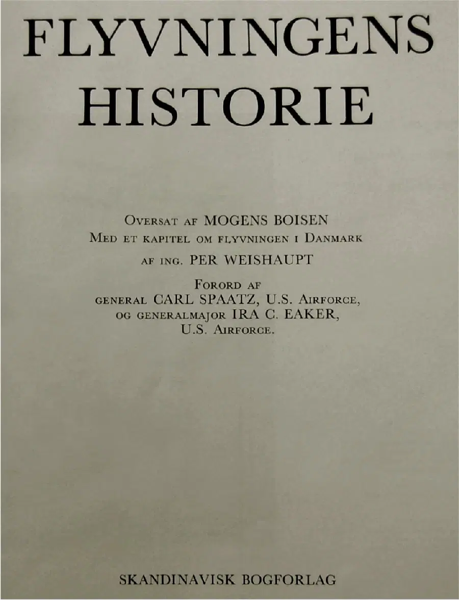 Flyvningens Historie   Oversat af Mogens Boisen