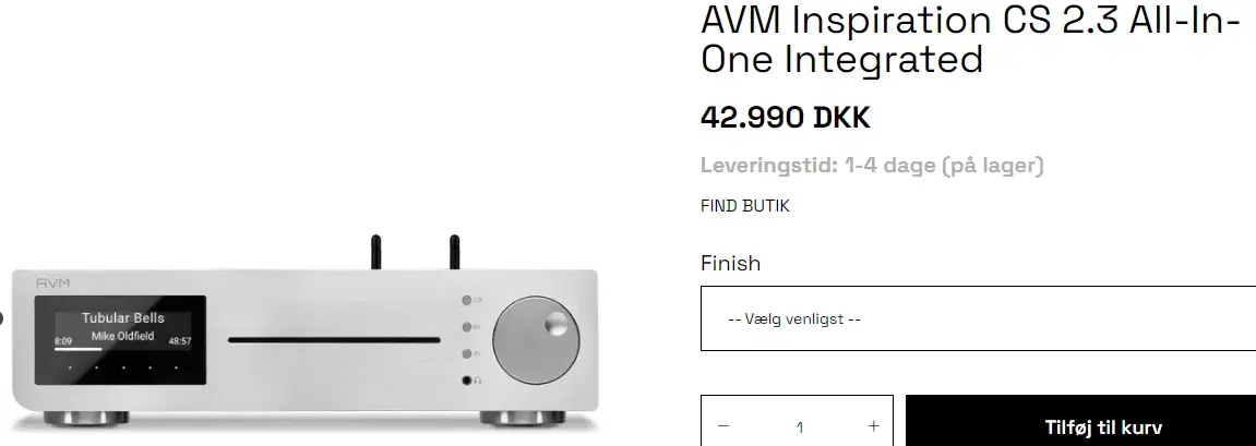 AVM Inspiration C6M CD-Receiver