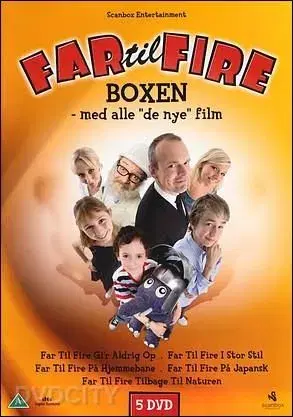 FAR TIL FIRE BOKSEN - med alle de nye