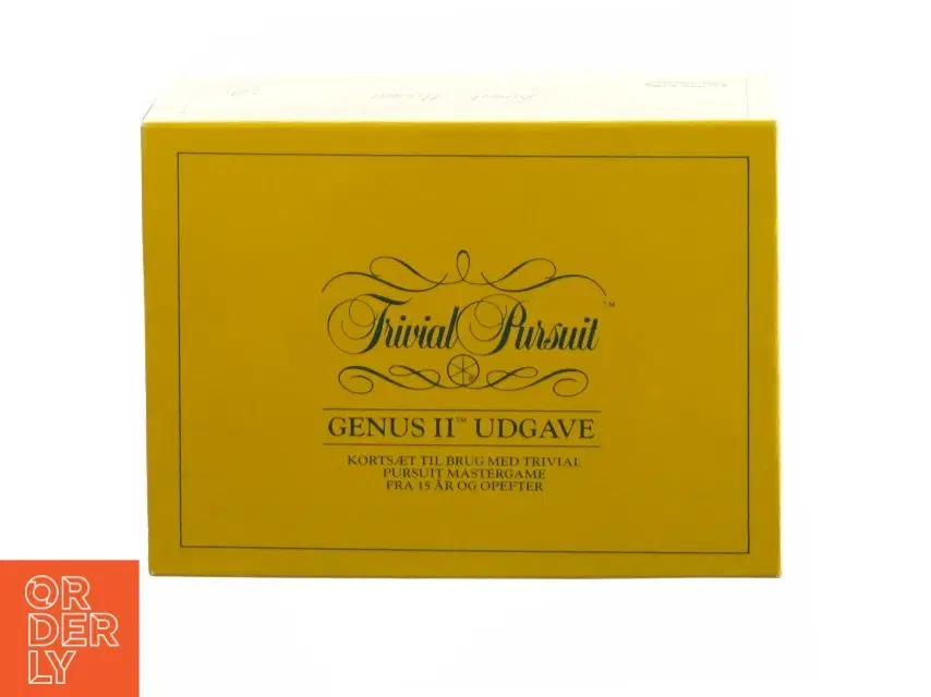 Trivial pursuit genus II udgave fra Playmix (str 20 x 14 cm)