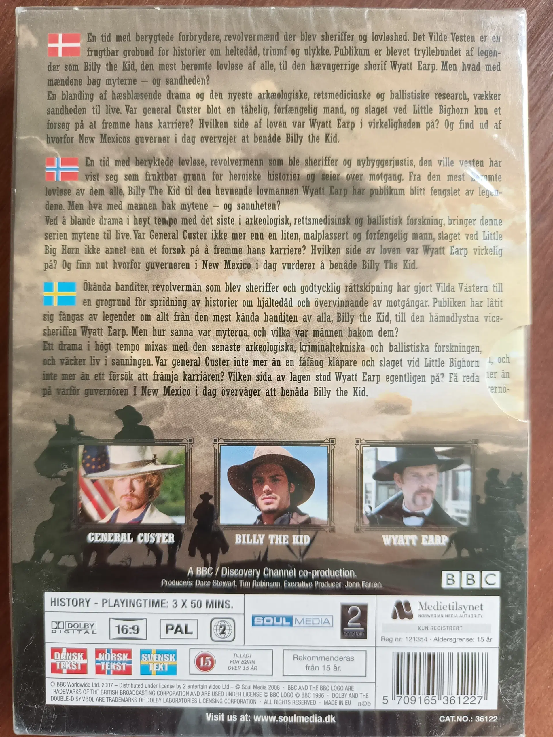 DVD [Ny] The Wild West BBC