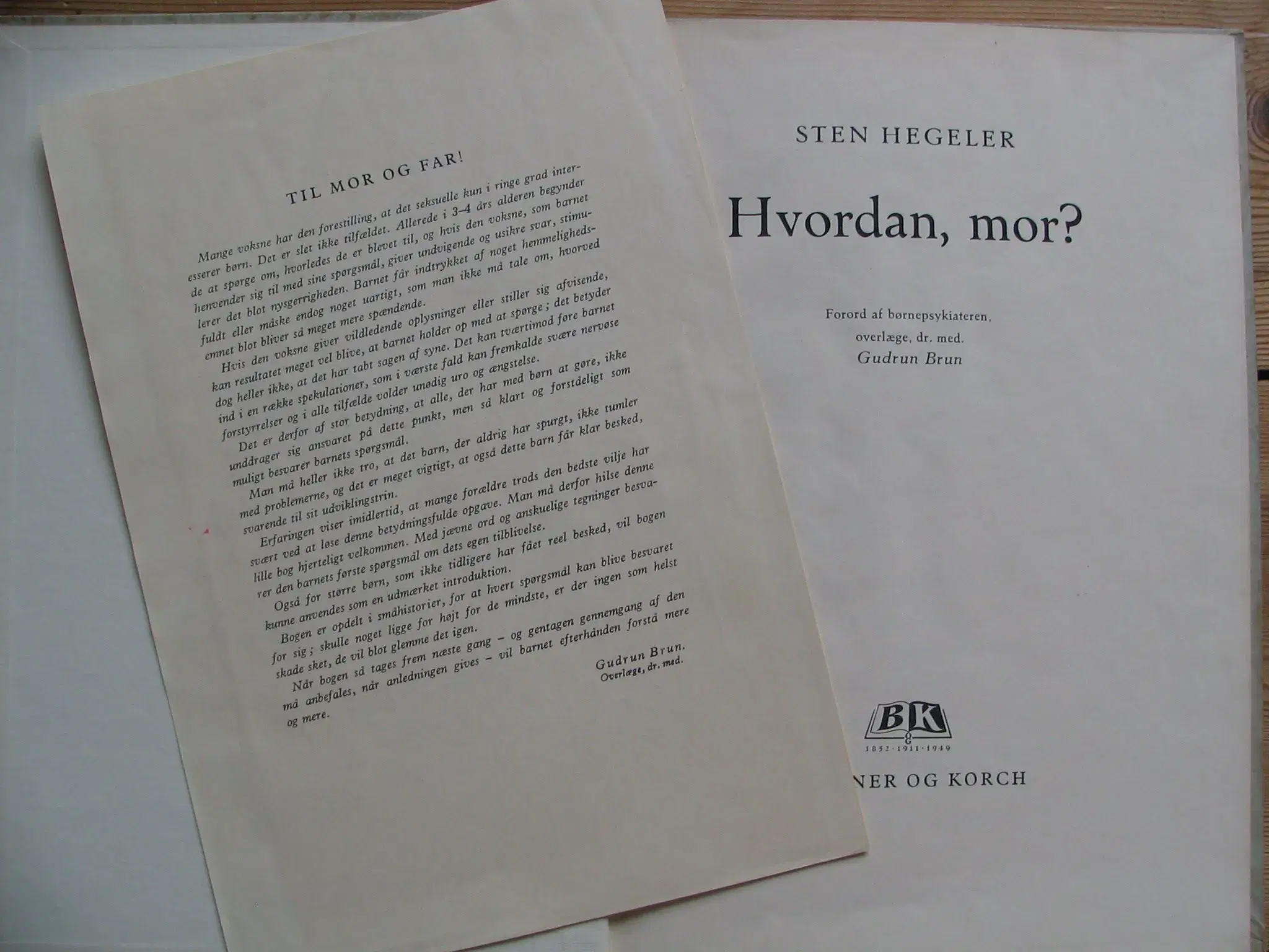 Sten Hegeler (1923-2021) Hvordan mor?