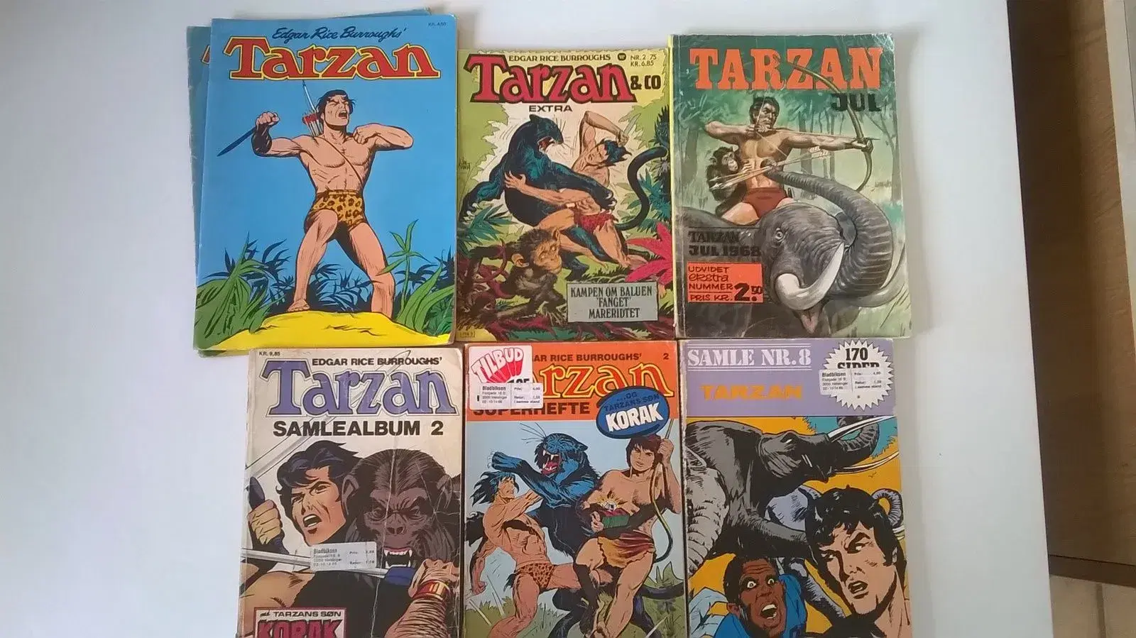 Tarzan Korak og Fantomet samlealbum m
