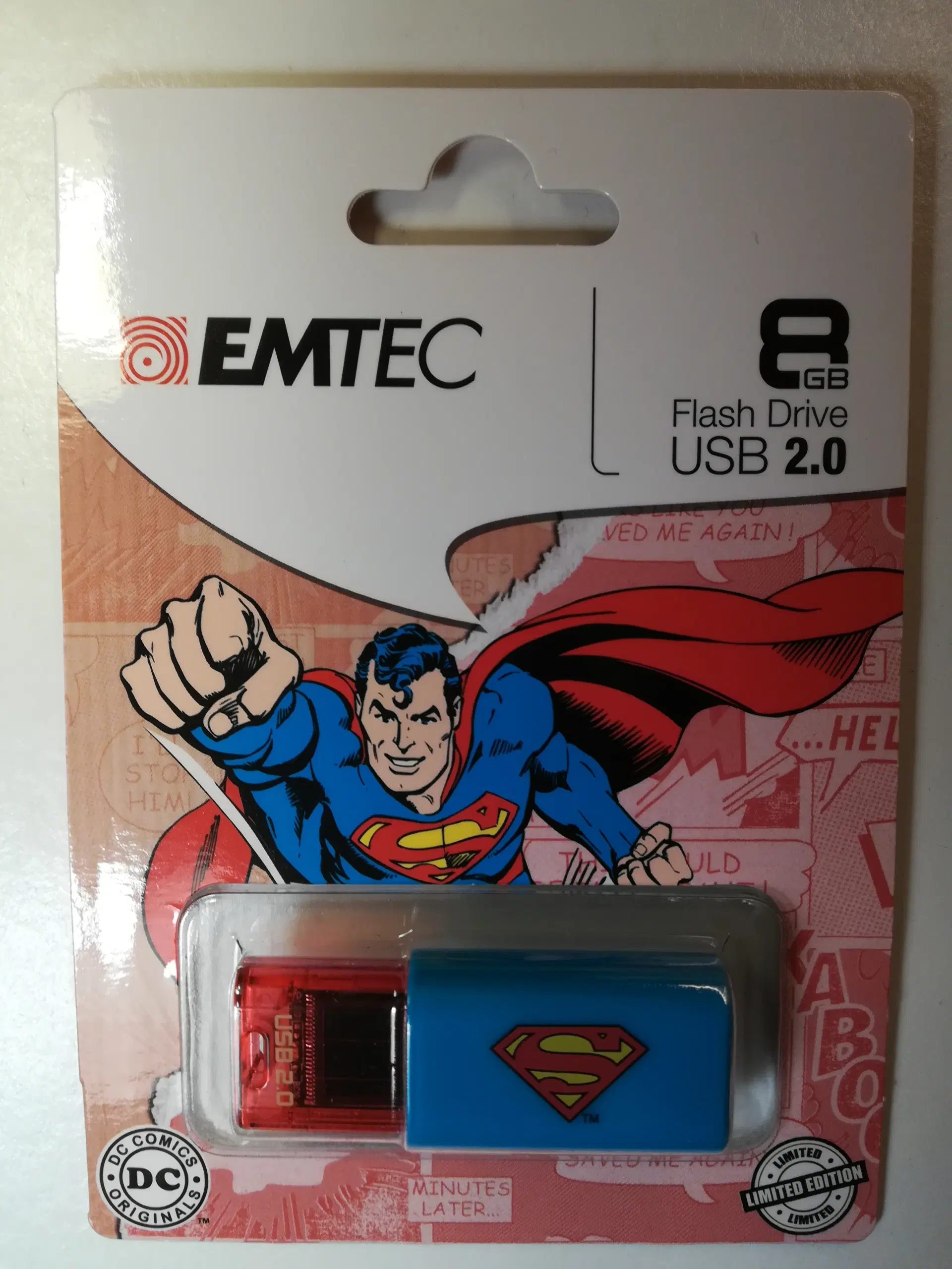 Emtec Superman 8GB USB 20 stik