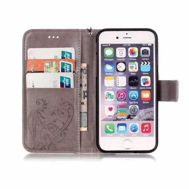 Flip cover iPhone 5 5s SE 6 6s 7 8 plus