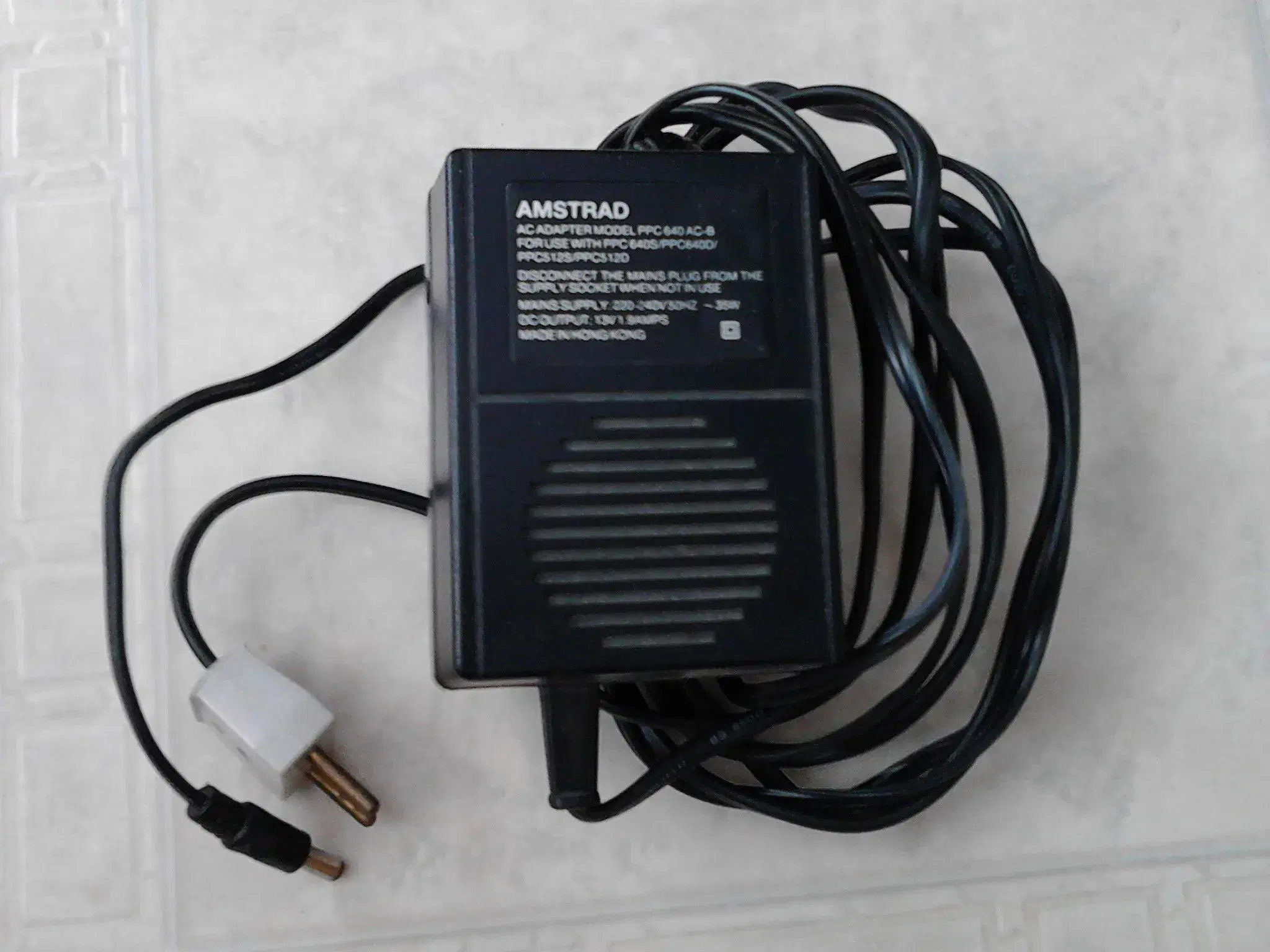 Batterioplader Adapter Model PPC-640 AC-B)