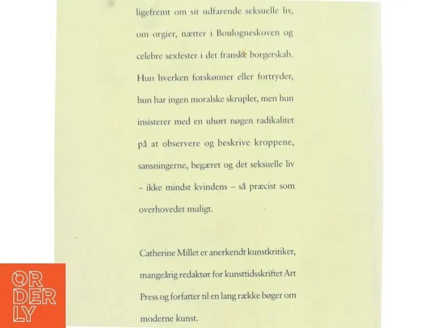 Cathrine M's seksuelle liv af Catherine Millet (Bog)