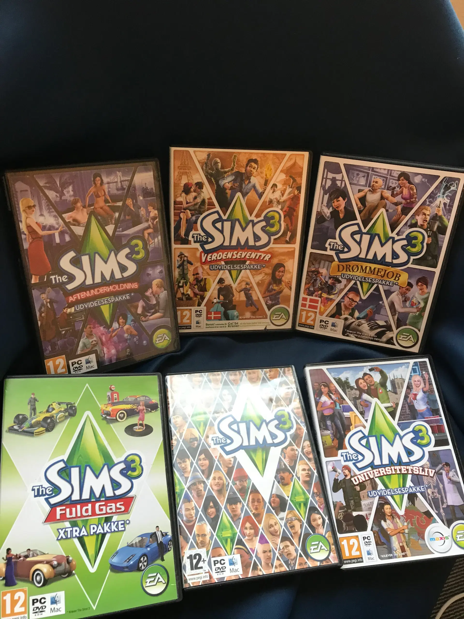 Sims 3 PC Spil med 5 Udvidelsespakker