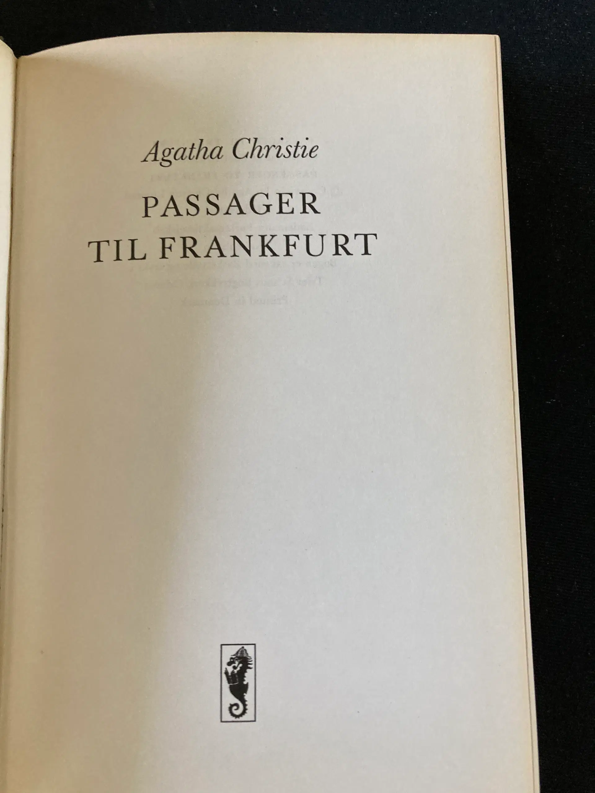 Agatha Christie bøger