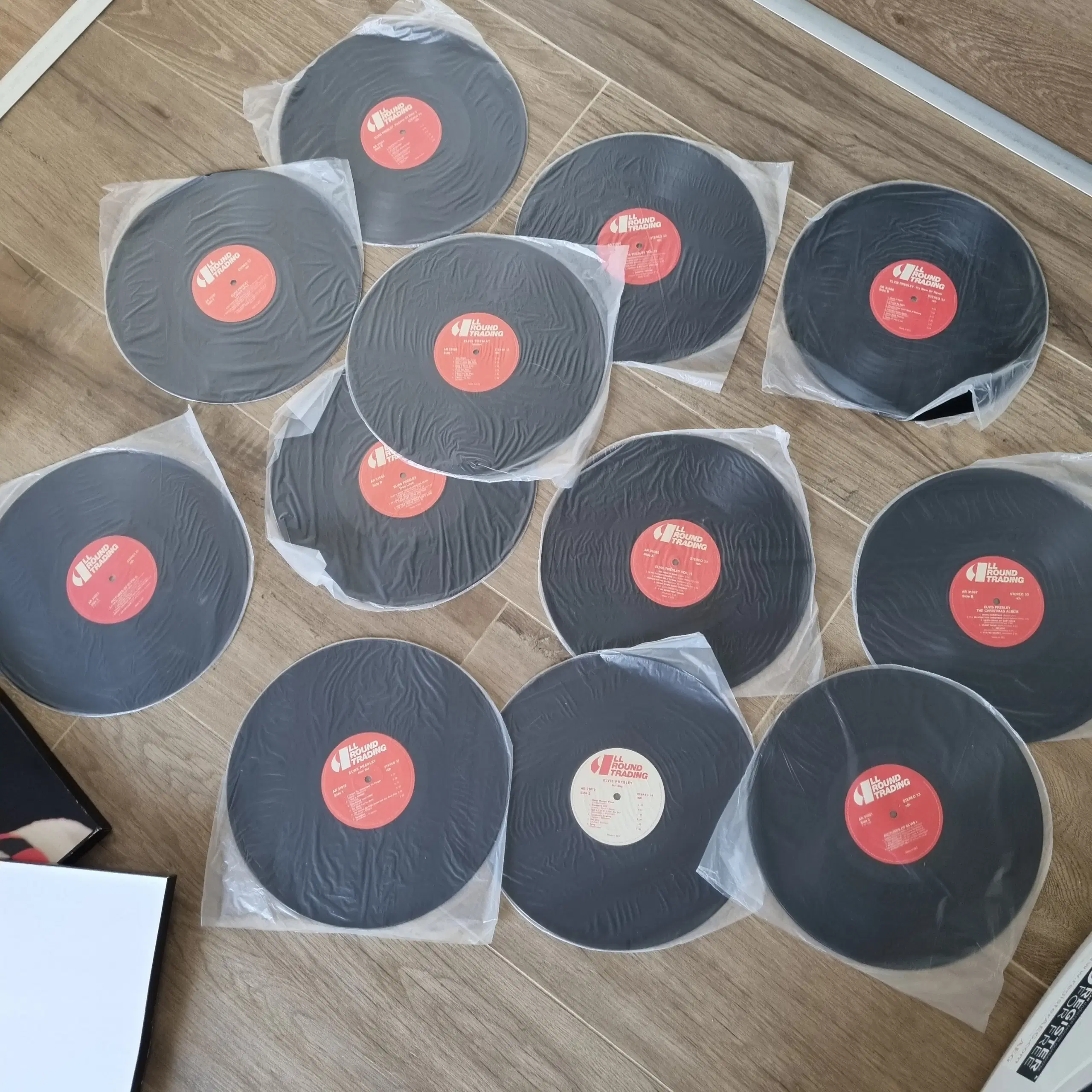 Elvis Presley vinyl opsamling til salg