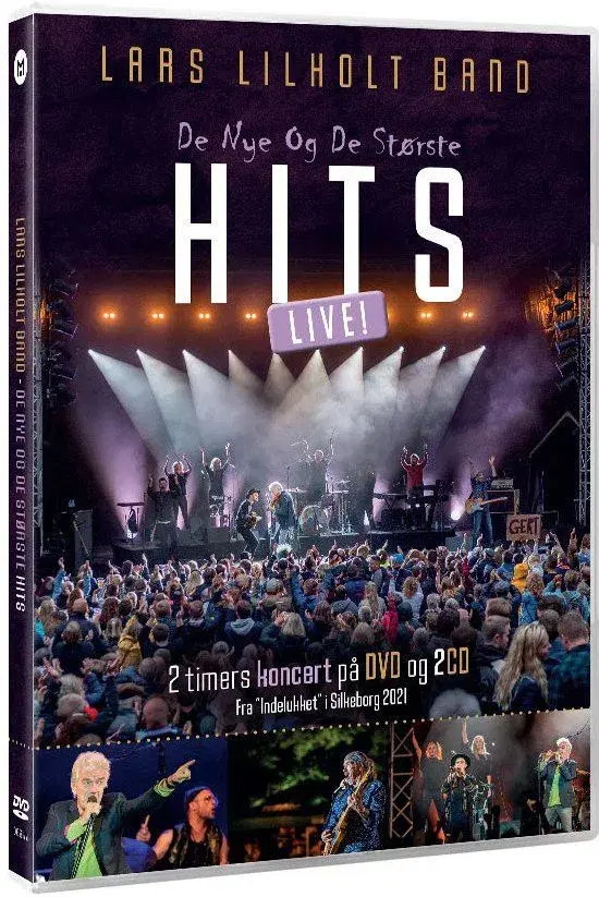 Dvd + 2 Cd ; LARS LILHOLT ; HITS ; Ny i folie ! Se