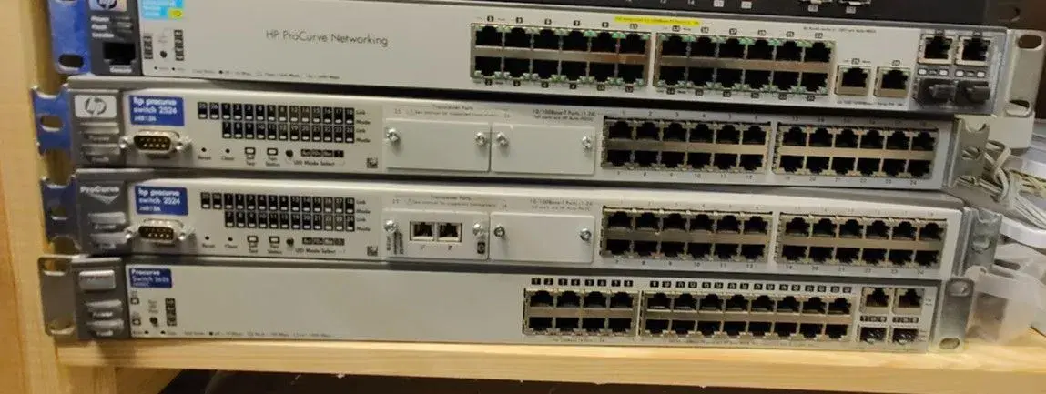 Switche HP Cisco Netgear