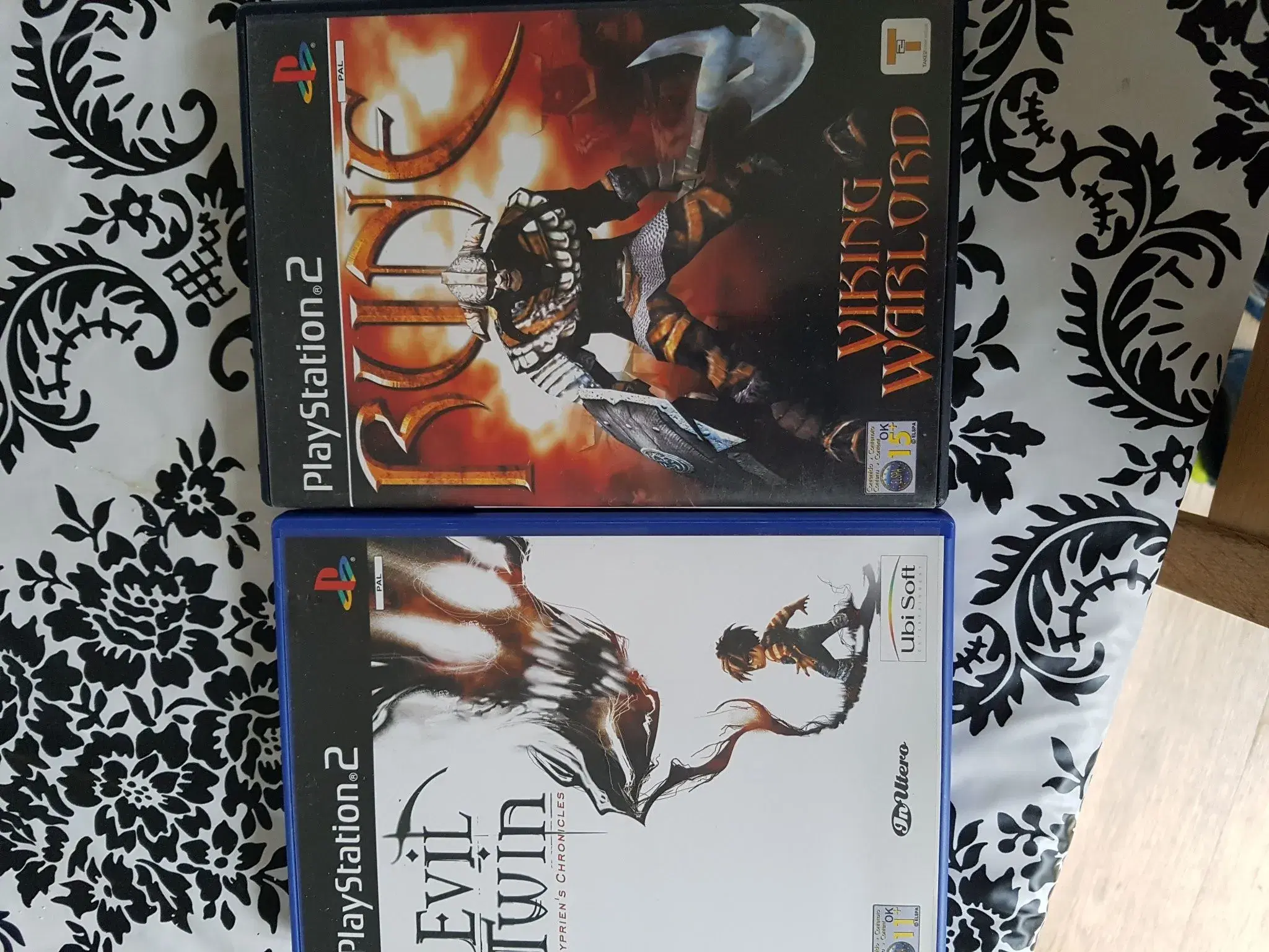 2 seje ps2 spil 50kr pr stk