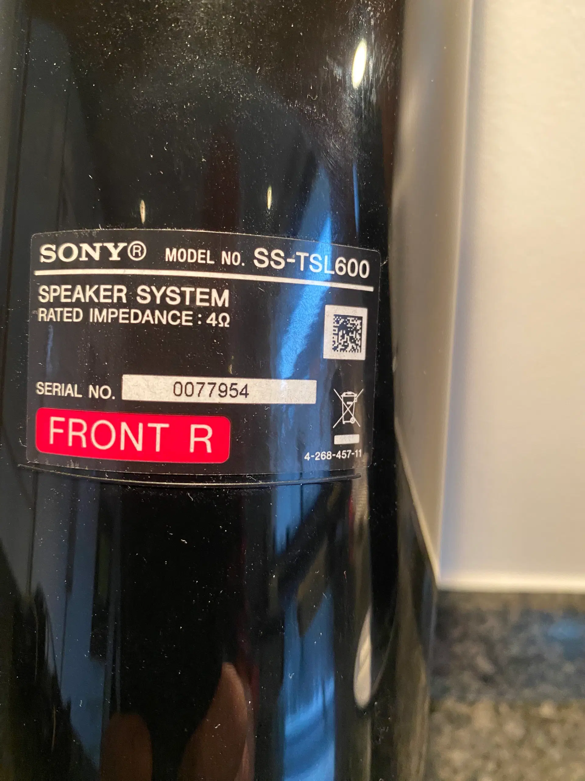 Sony højttaler