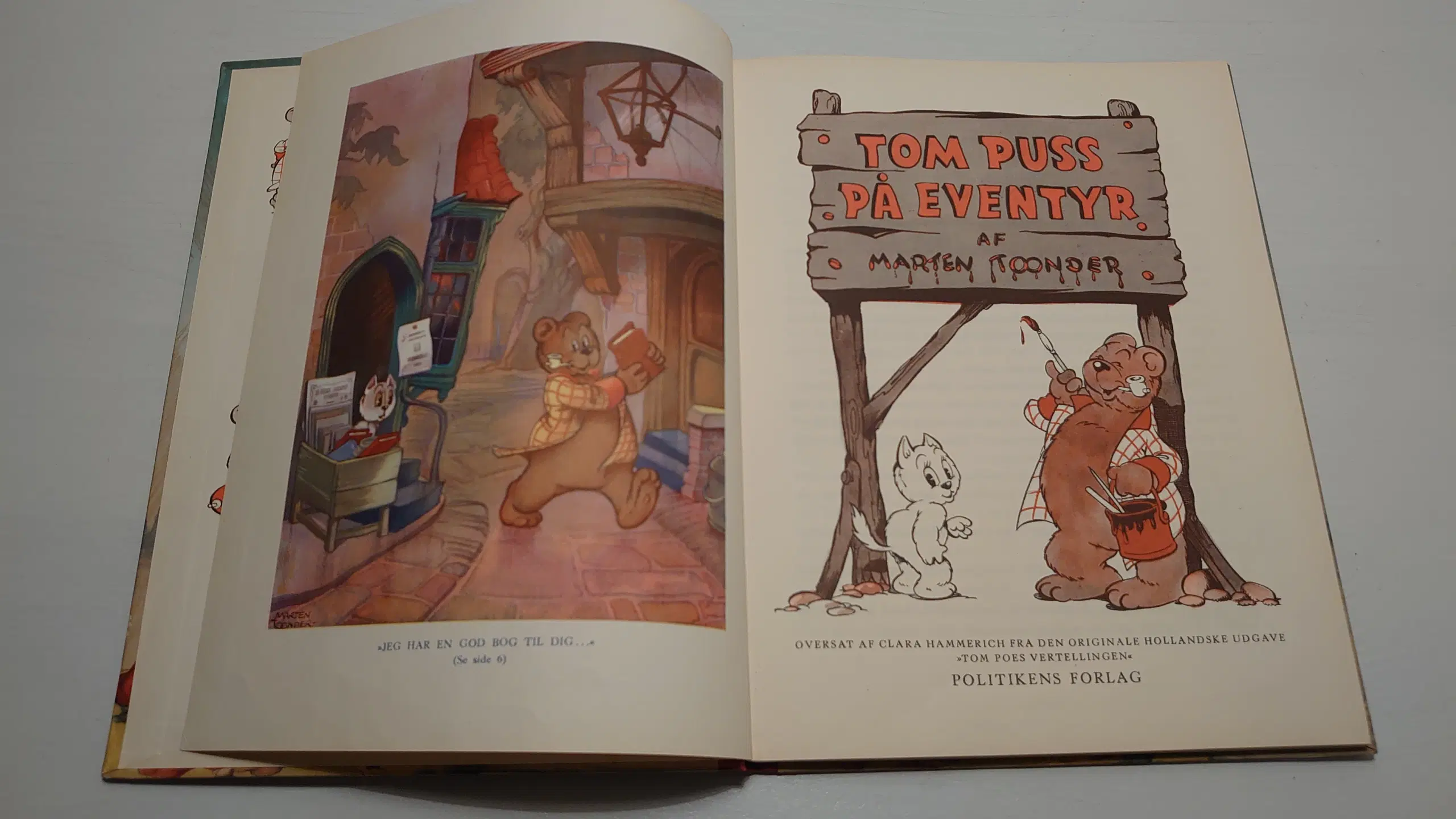 Marten Toonder: Tom Puss på eventyr Sjælden1950