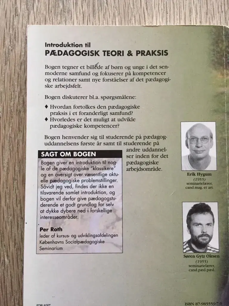 Bøger om pædagogik