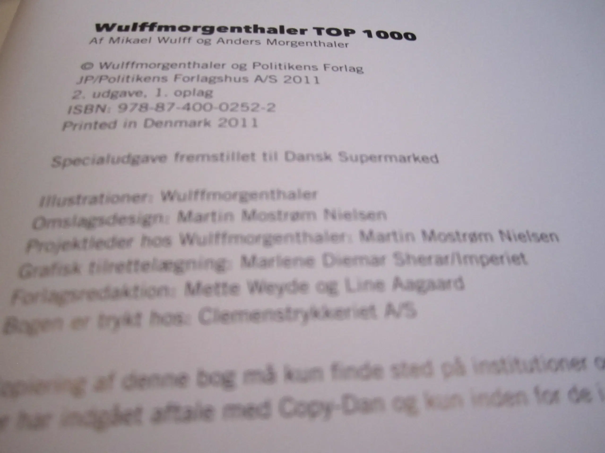 Wulffmorgenthaler TOP 1000