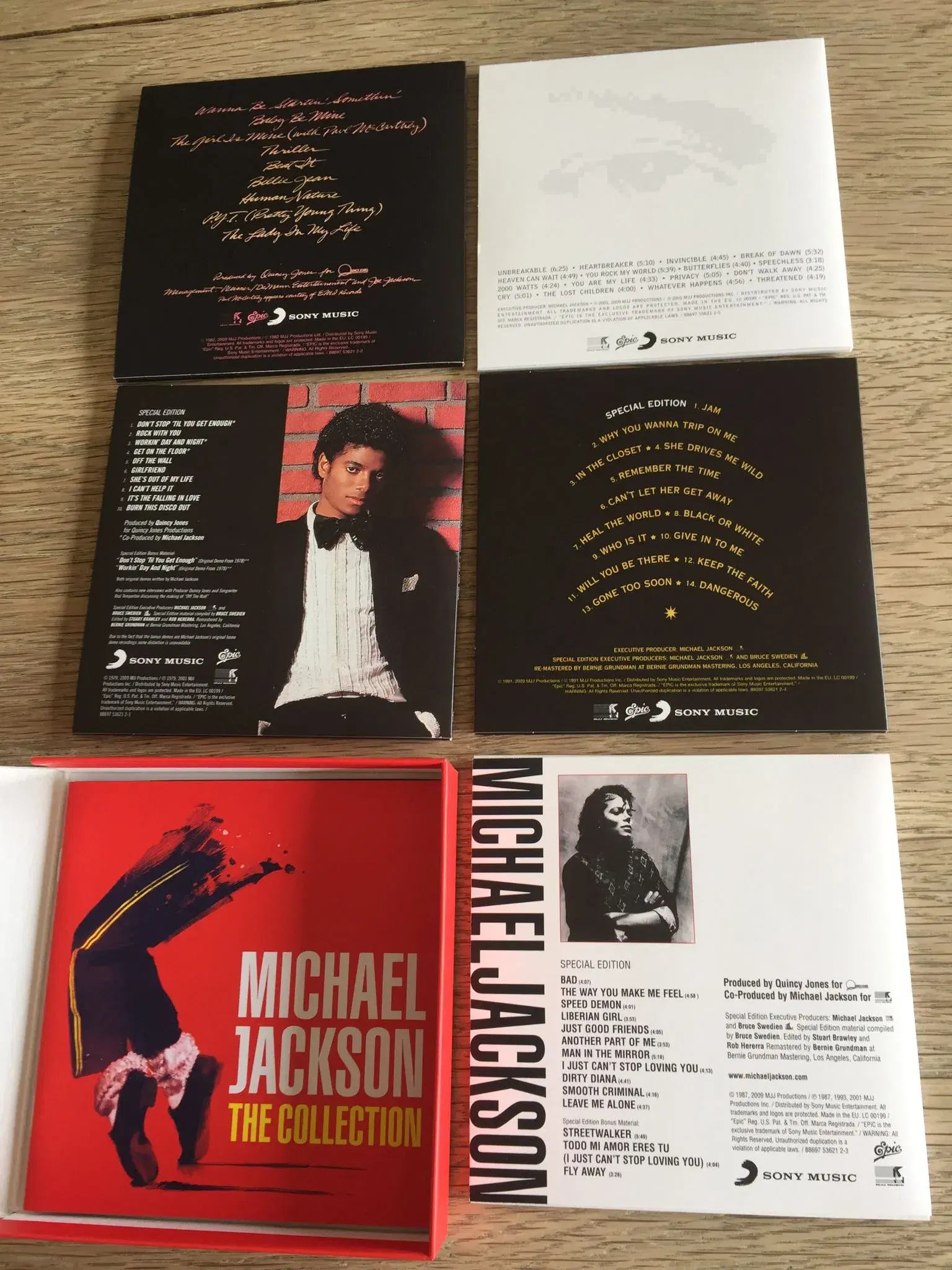 Michael Jackson 5xcd The collection