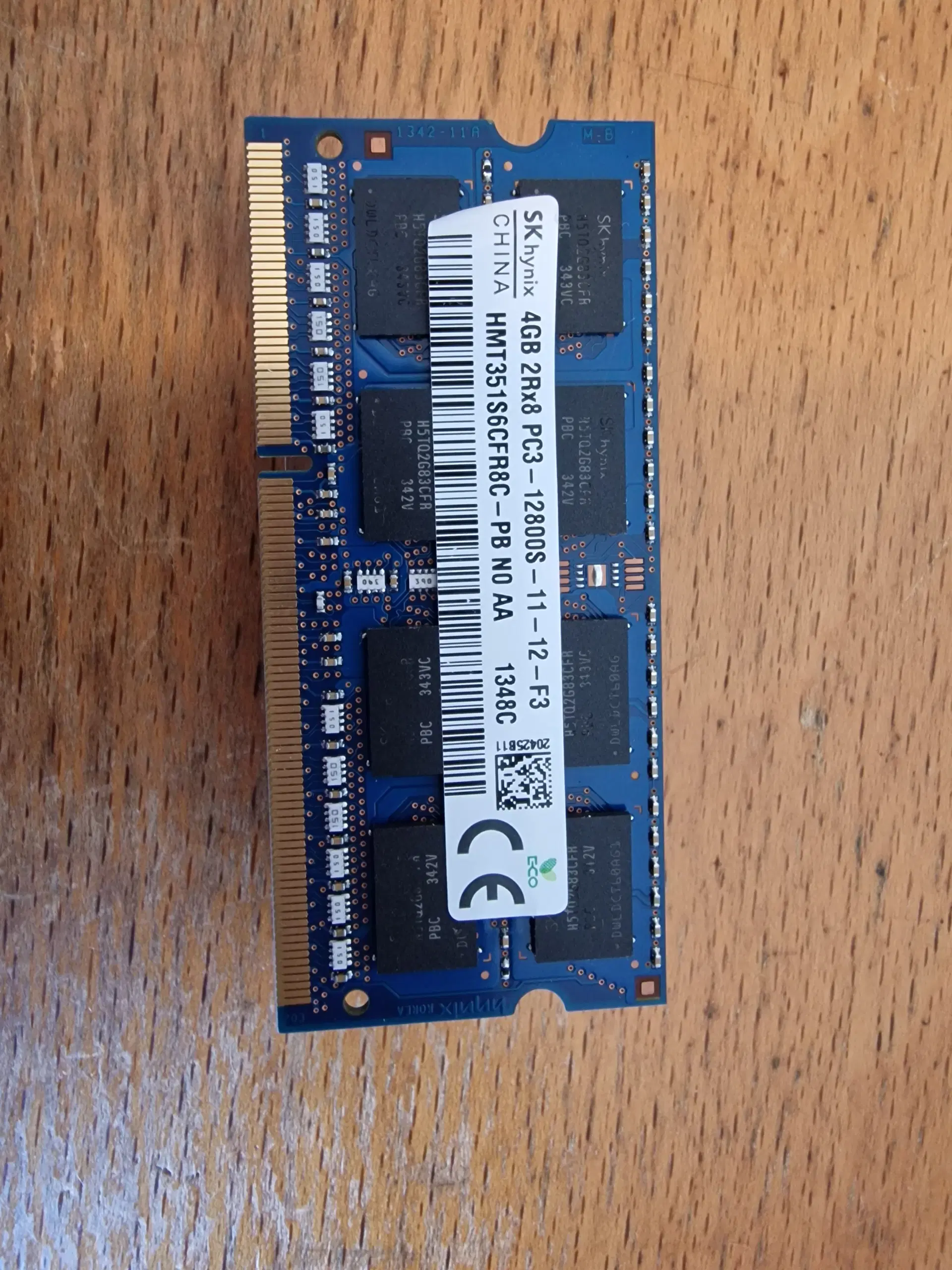 4GB Laptop RAM PC3-12800S