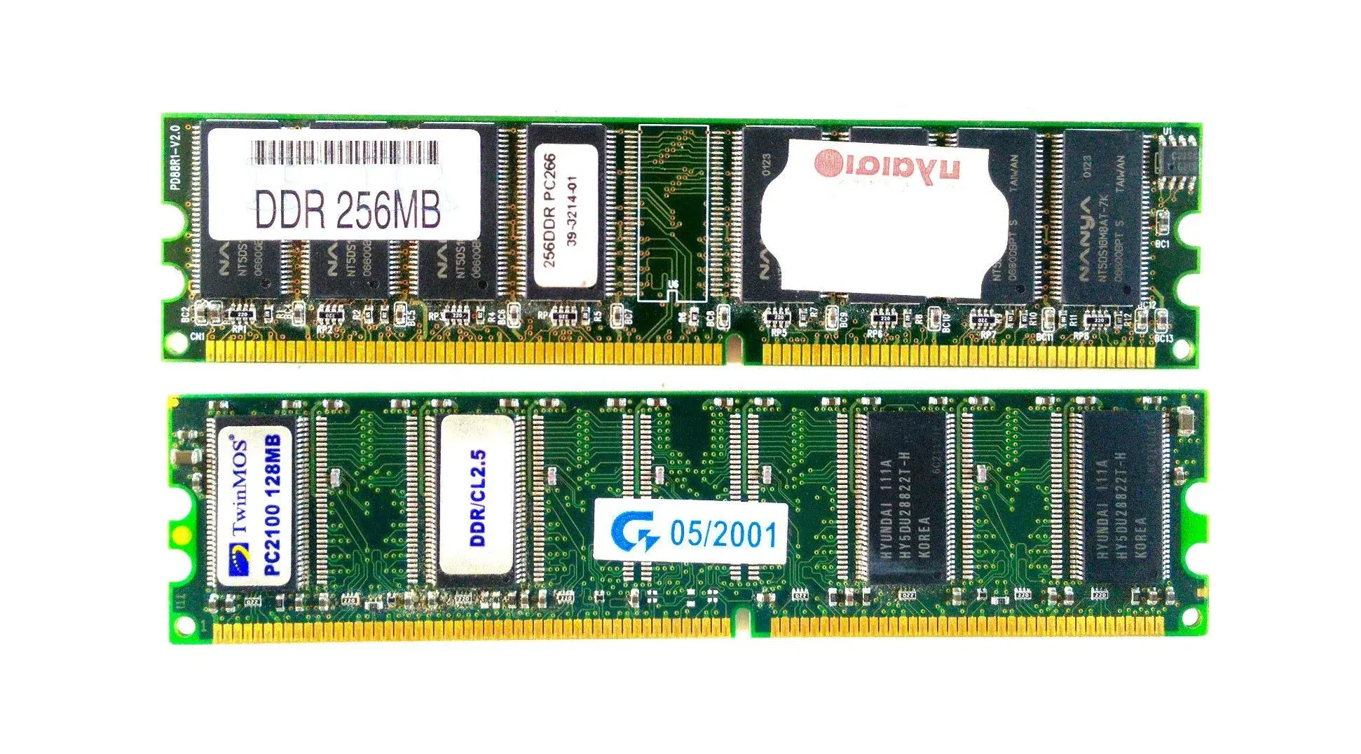 64-256MB DIMM 164-184pin