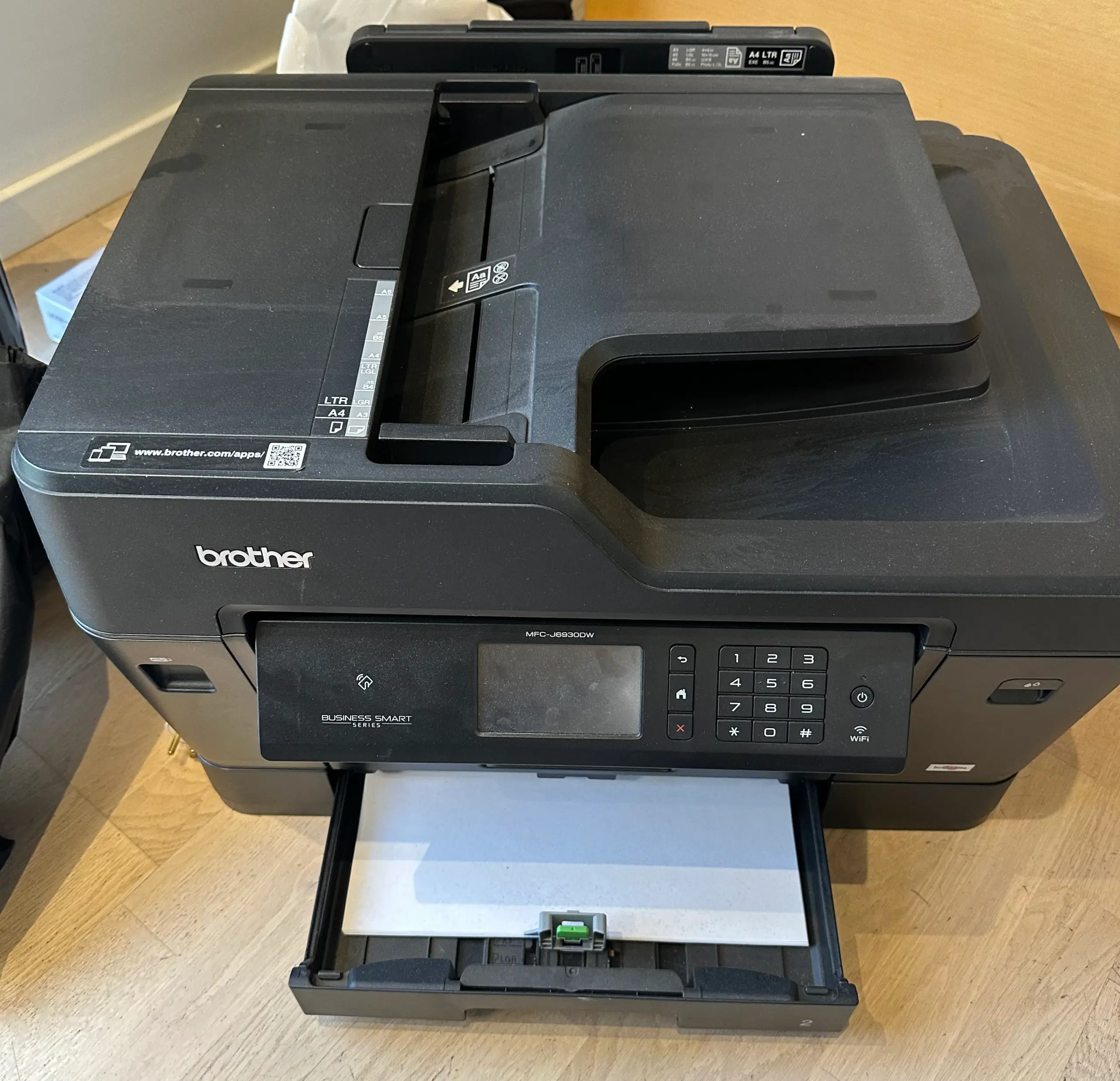 Brother printer med scanner