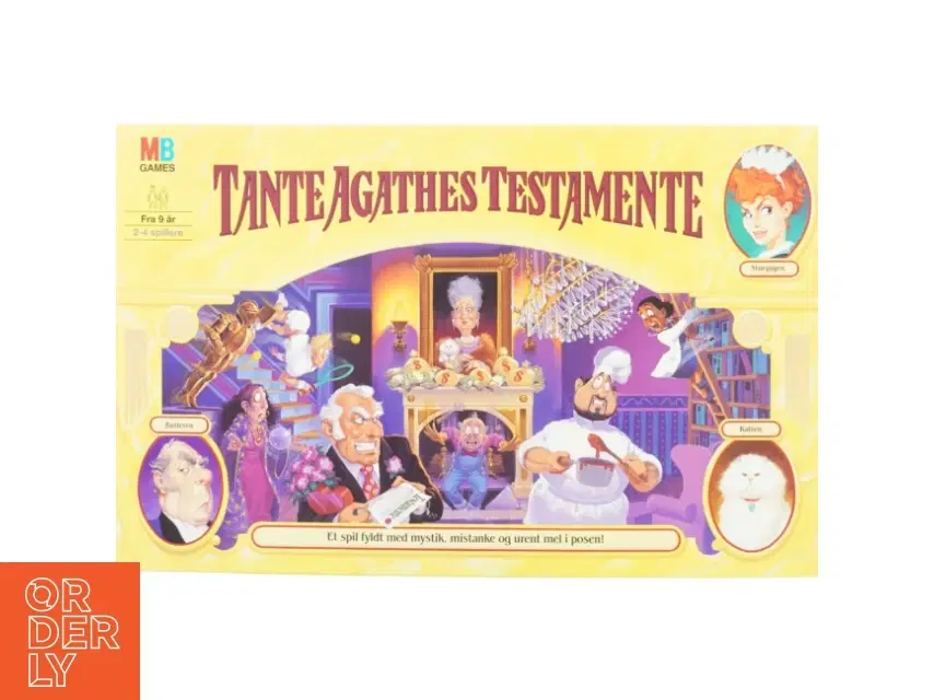 Tante agathes testamente fra Mb Games (str 51 x 32 cm)