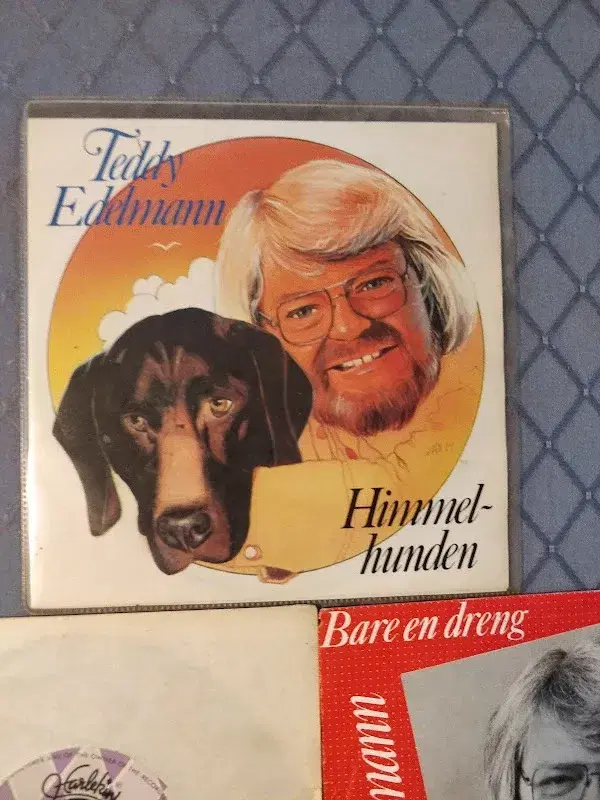 Teddy Edelmann Himmelhunden og 2 Andre Gode LP'er