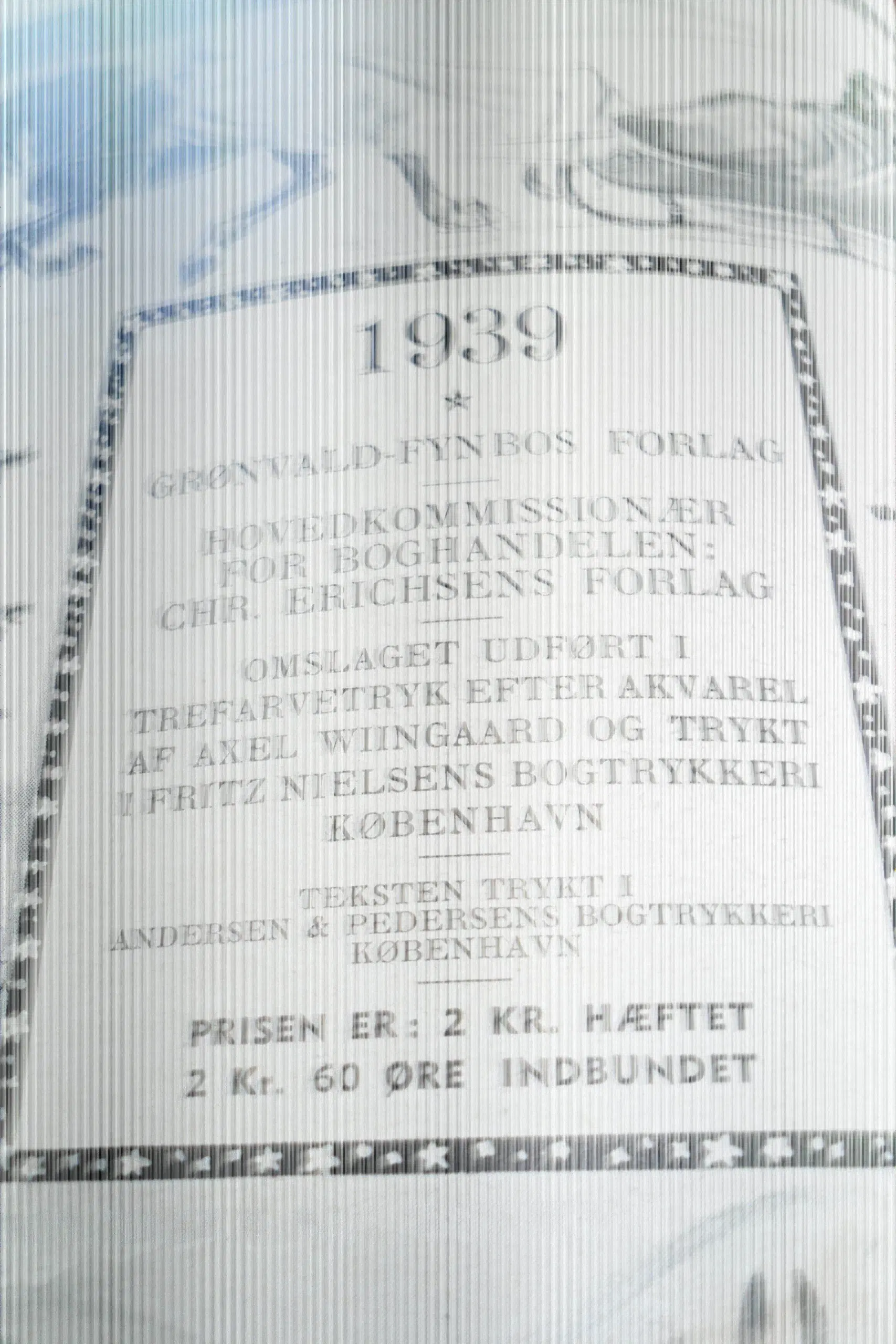 Ved JULELAMPENS SKÆR 1939