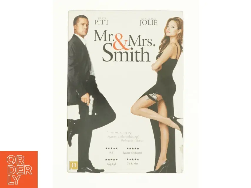 Mr  Mrs Smith fra DVD