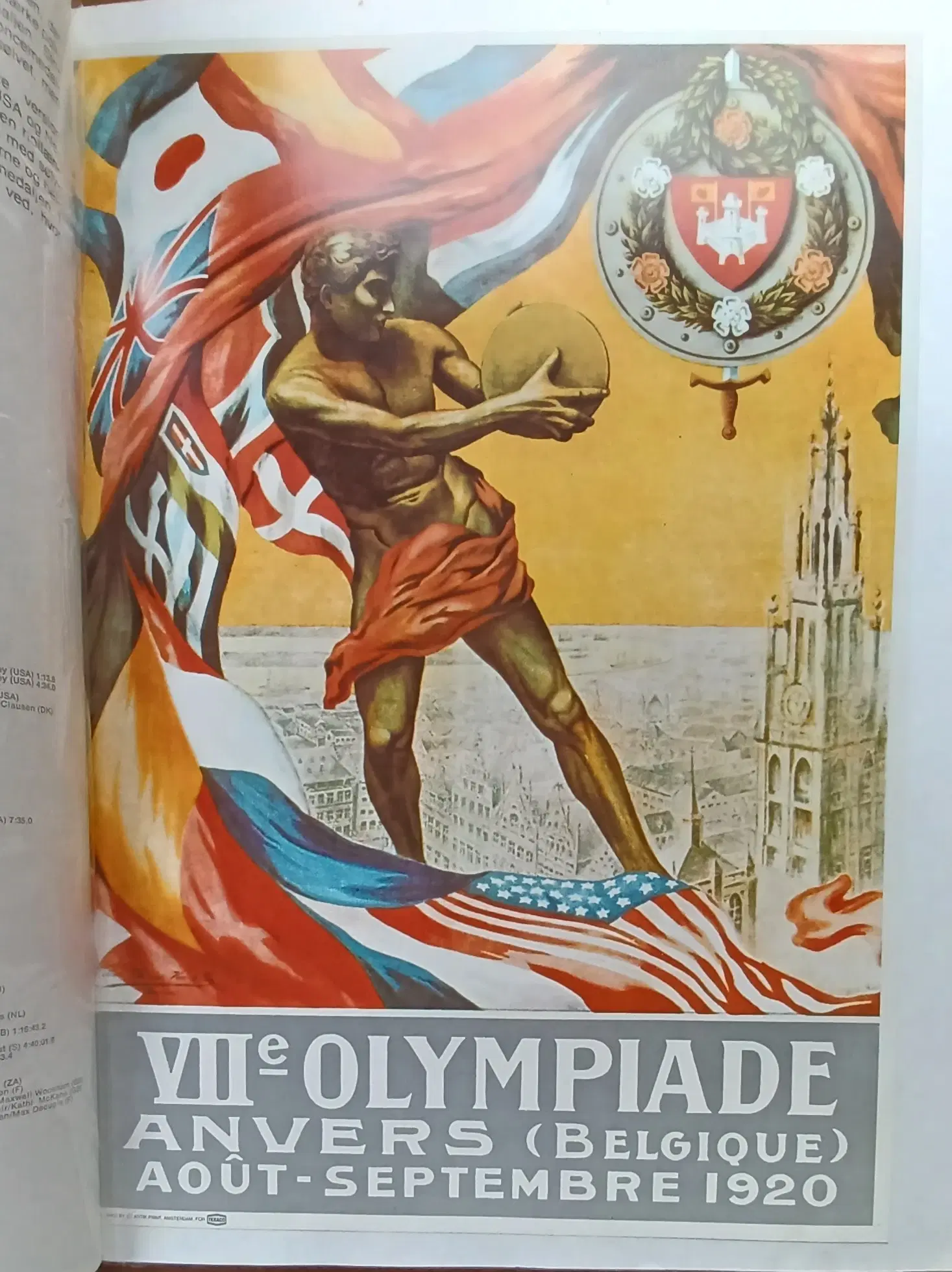 De olympiske leges historie i plakater