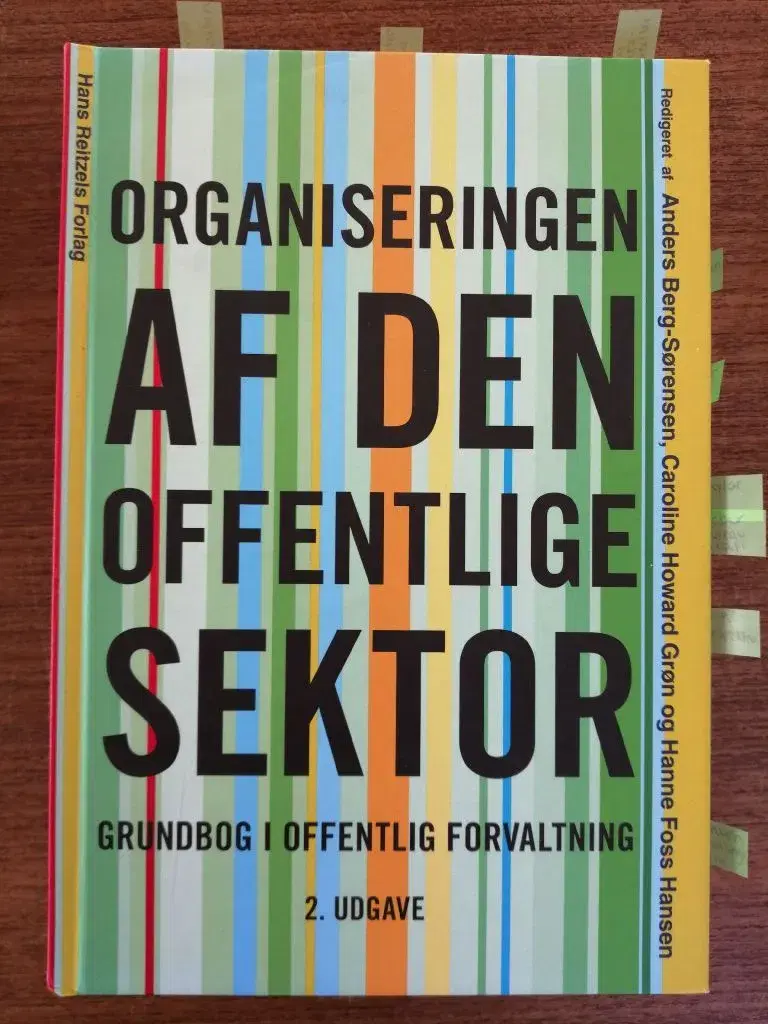 Organiseringen af den offentlige sektor