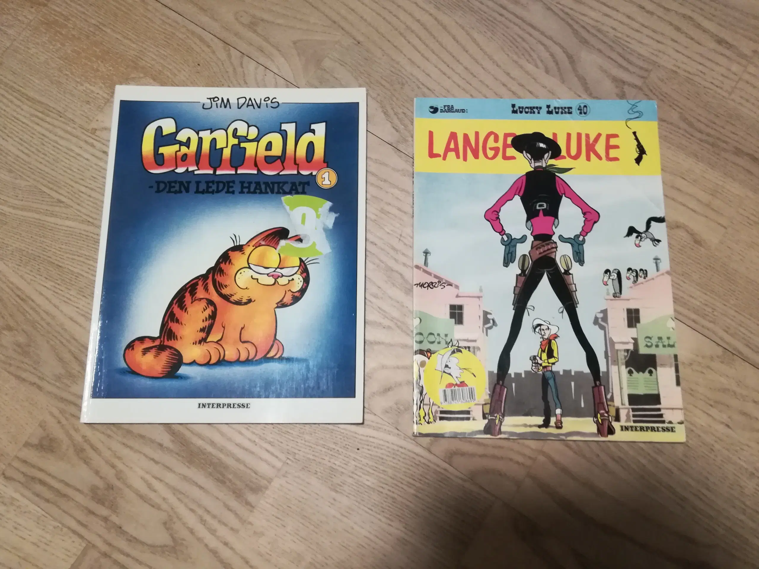 Garfield  Lucky Luke