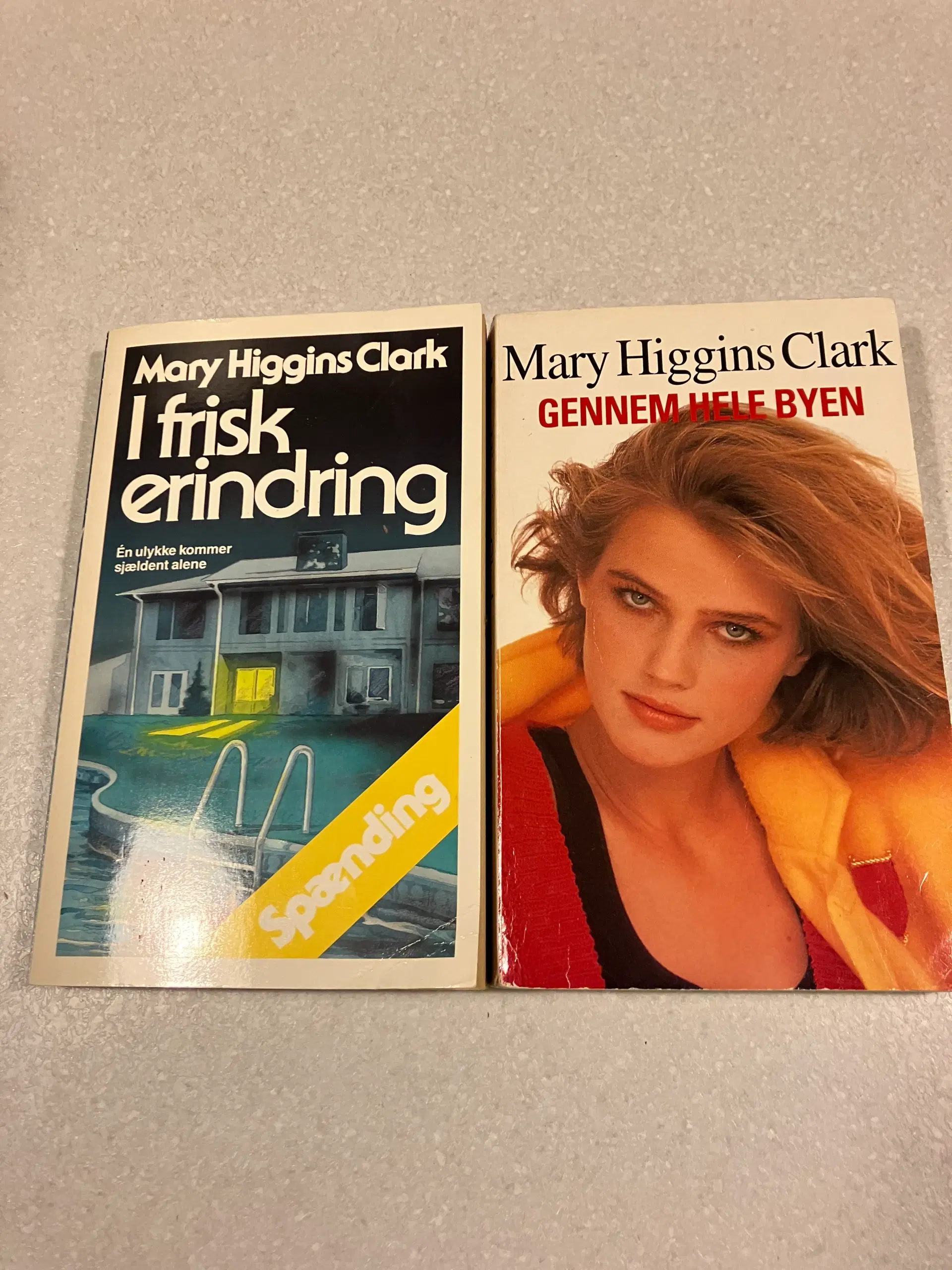 Krimier af Mary Higgins Clark en stor bestseller f